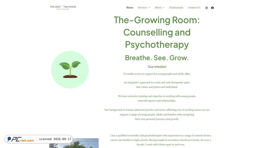 Captura de ecrã de the-growingroom.com