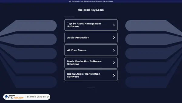 the-prod-keys.com screenshot