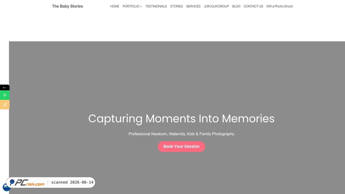 Screenshot of thebabystories.in