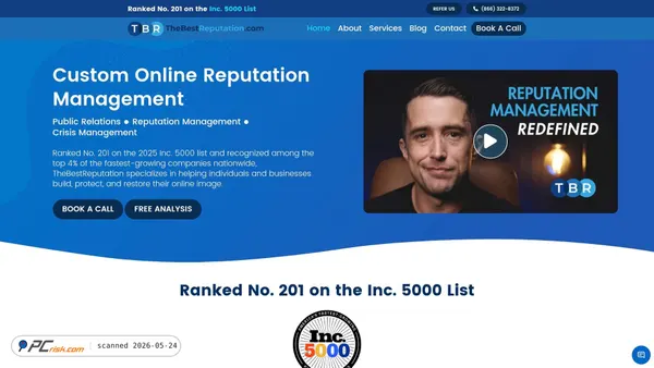 thebestreputation.com screenshot