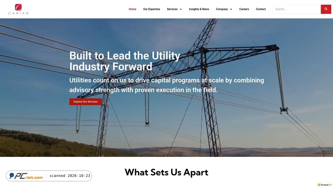 Screenshot of thecariangroup.com