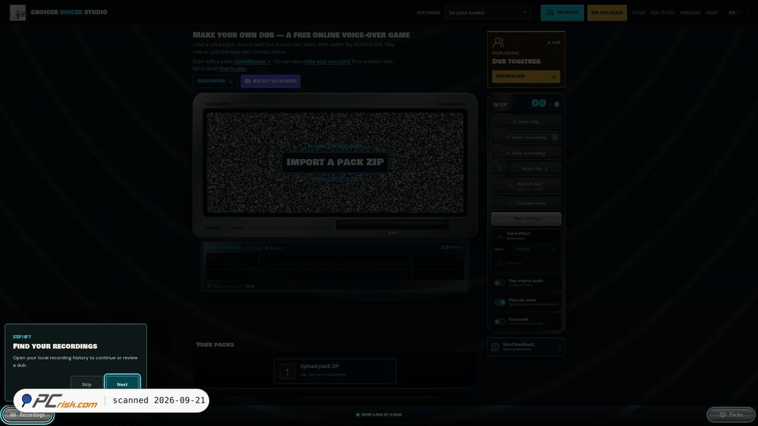 Is thechoicervoicer.app Safe? Security Scan Report | PCrisk