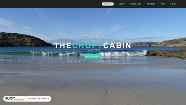 thecroftcabin.co.uk screenshot