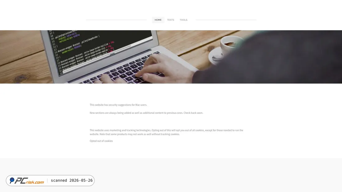 Screenshot of thedigitalside.com
