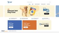 Captura de ecrã de thedogfoods.com