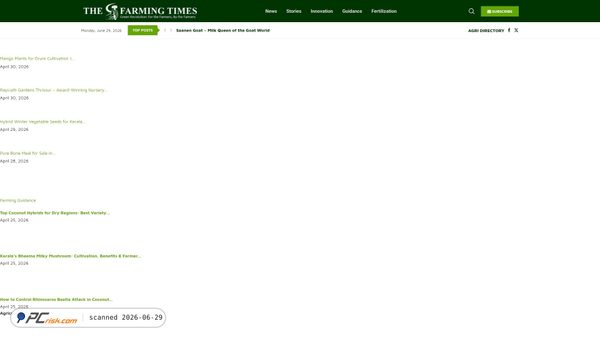 thefarmingtimes.com screenshot