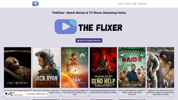 theflixer.net screenshot