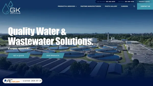 thegksolution.com screenshot