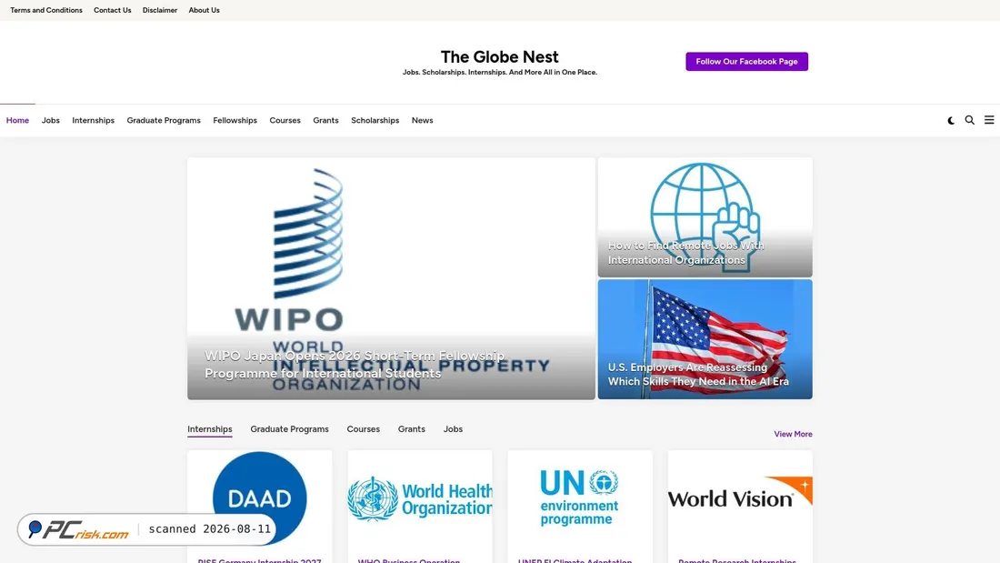 Screenshot of theglobenest.com