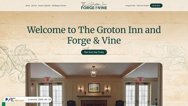 thegrotoninn.com screenshot
