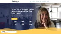 Zrzut ekranu thejobsearchschool.com
