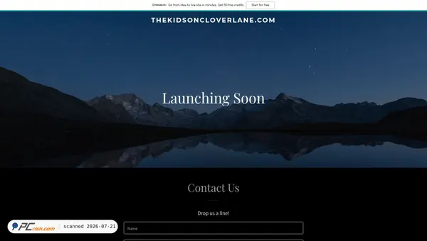 thekidsoncloverlane.com screenshot