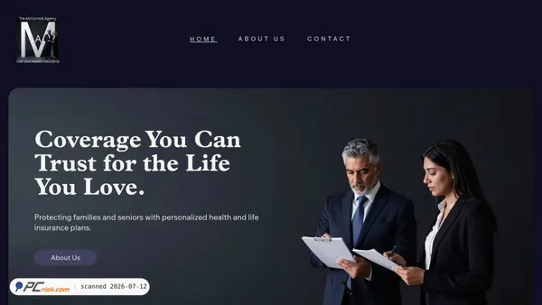 themccormickagency.com screenshot