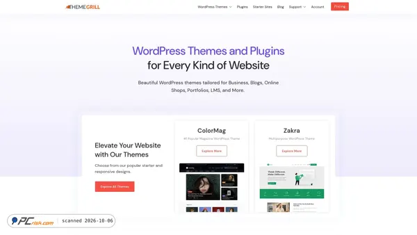 themegrill.com Screenshot