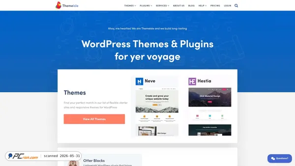themeisle.com screenshot