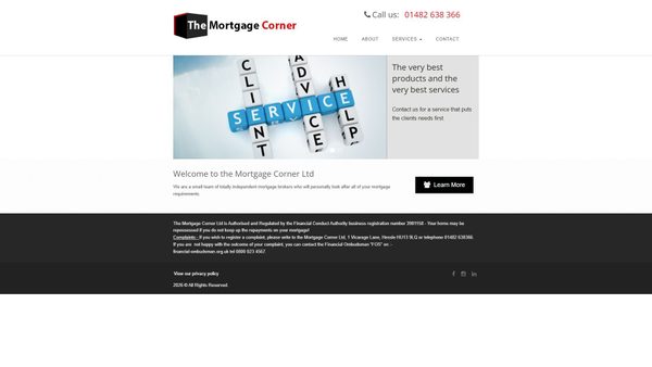 themortgagecorner.net Screenshot