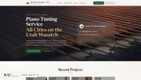 Captura de ecrã de thepianomechanic.com