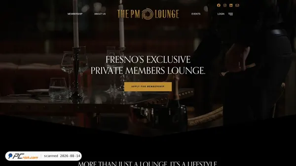thepmlounge.com screenshot