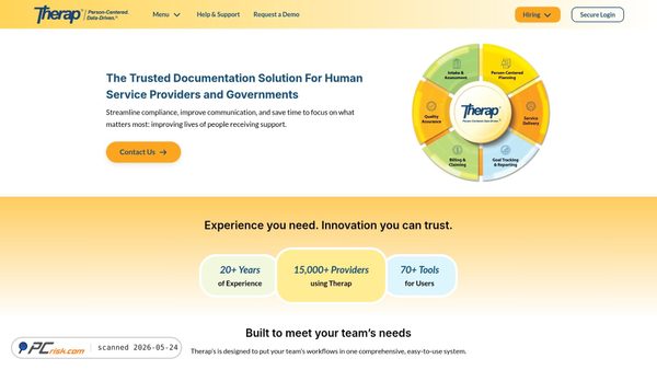 therapservices.net screenshot
