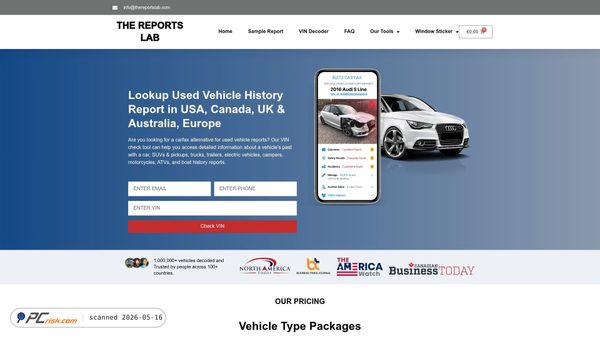 thereportslab.com screenshot