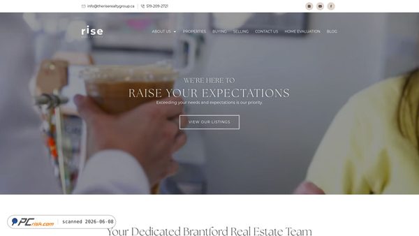 theriserealtygroup.ca screenshot