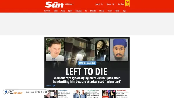 thesun.co.uk screenshot