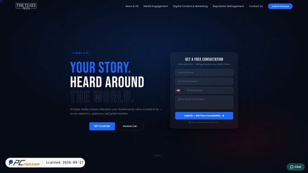 thetimespress.com screenshot