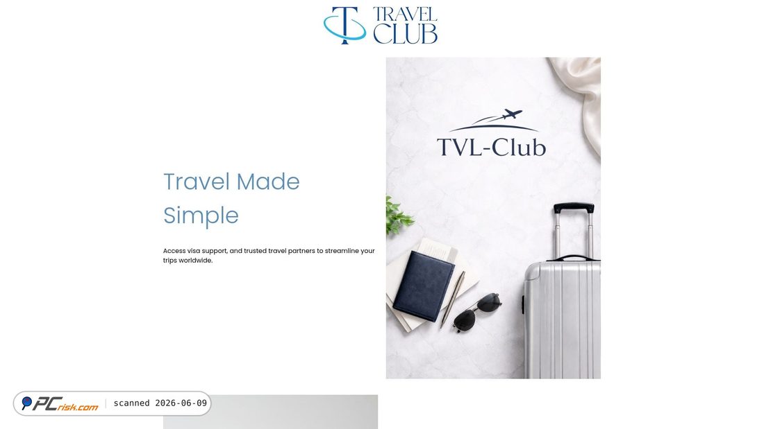 Screenshot of thetravel-club.net
