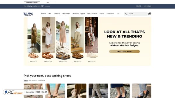 thewalkingcompany.com screenshot