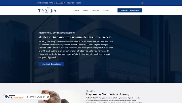 theyatesmethod.cc screenshot