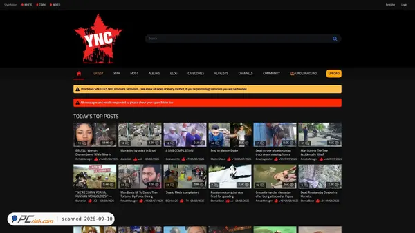 theync.com Screenshot