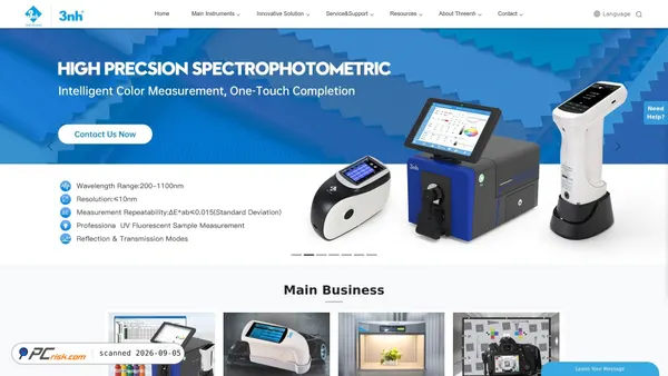threenh.com Screenshot