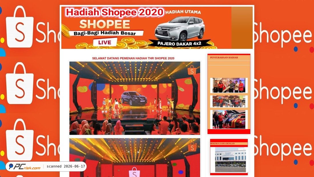 Screenshot di thrshopee29.blogspot.com