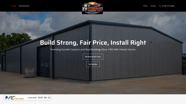 thstoragesolution.com screenshot