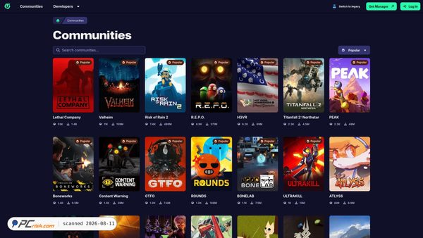 thunderstore.io screenshot