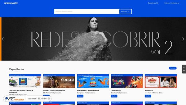 ticketmaster.com.br screenshot