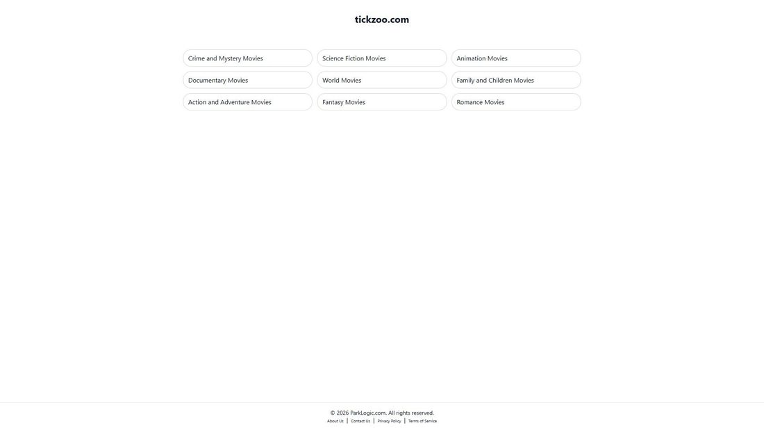 Screenshot of tickzoo.com