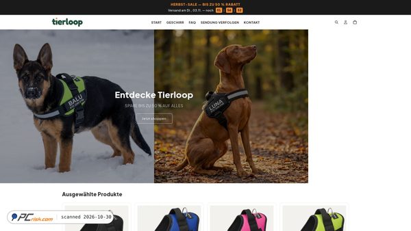 tierloop.de screenshot