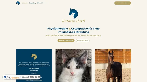 tierphysio-kathrinhartl.de screenshot