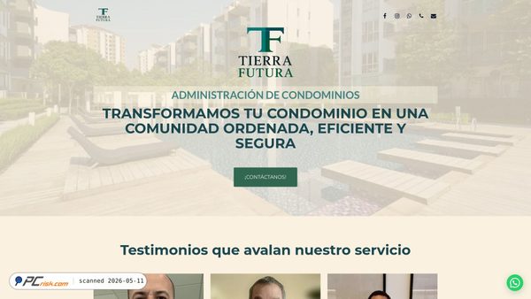 tierrafutura.cl screenshot