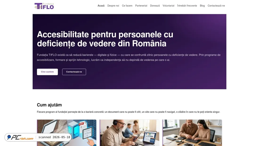 Screenshot of tiflo.ro