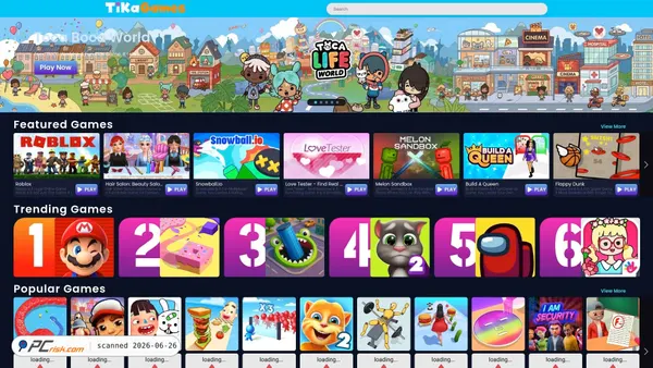 tikagames.com screenshot