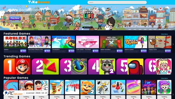 tikagames.com Screenshot
