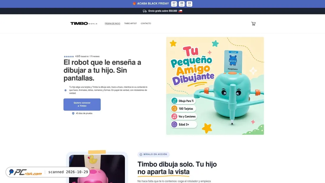 Screenshot of timboworld.com