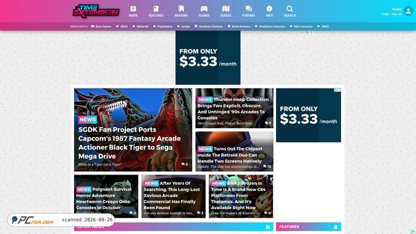 timeextension.com screenshot