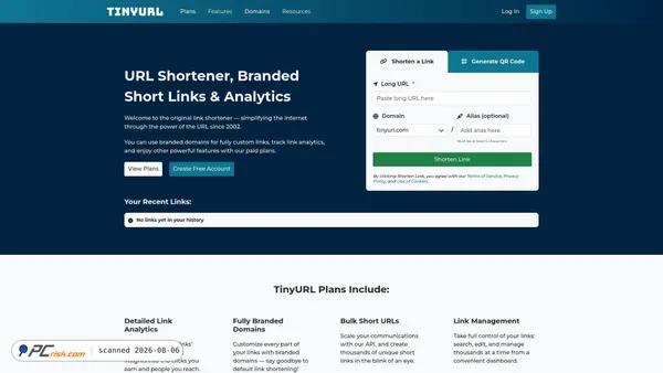 tinyurl.com screenshot