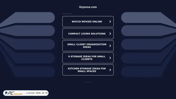tinyzone.com Screenshot