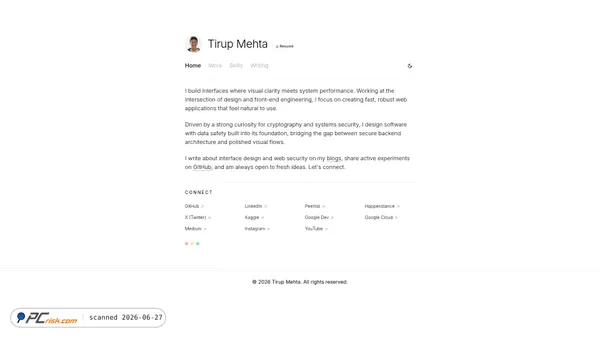 tirup.in screenshot