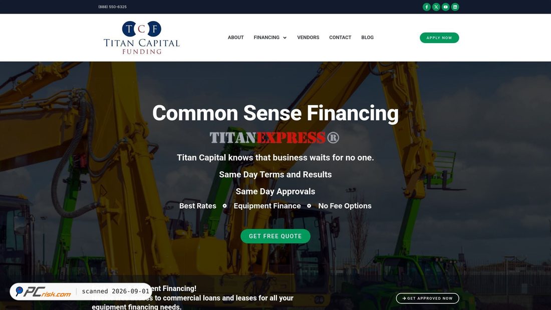Screenshot di titancapitalfunding.com