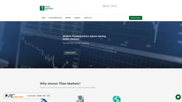 titanmarkets-pro.net screenshot